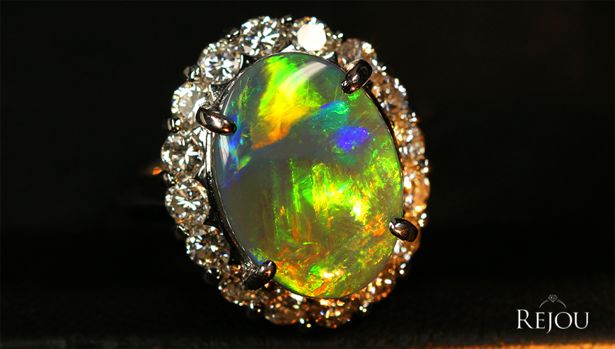 オーストラリアライトニングリッジ産ブラックオパール 7.3ct