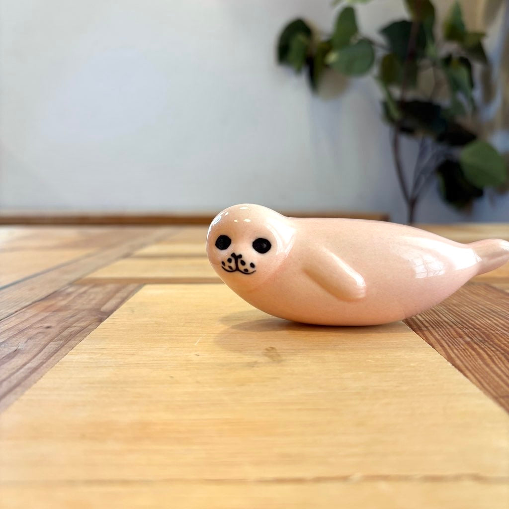 SKANSENシリーズ アザラシ ピンク リサラーソン / Lisa Larson