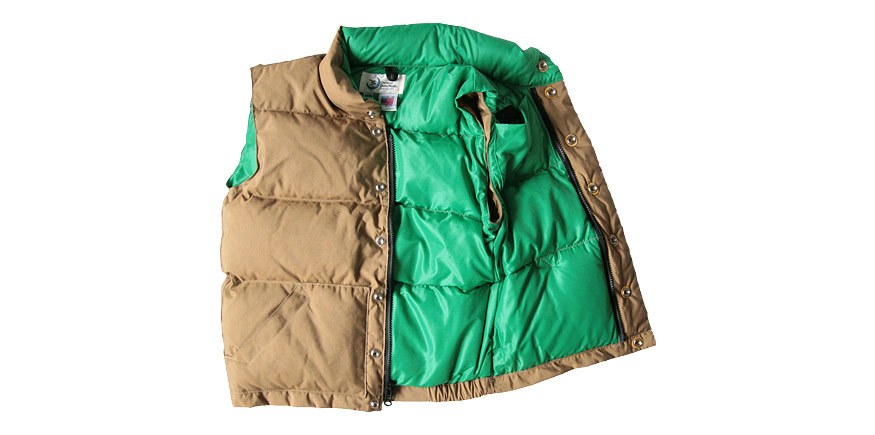 Crescent Down Works ダウンベストの通販【rusk】