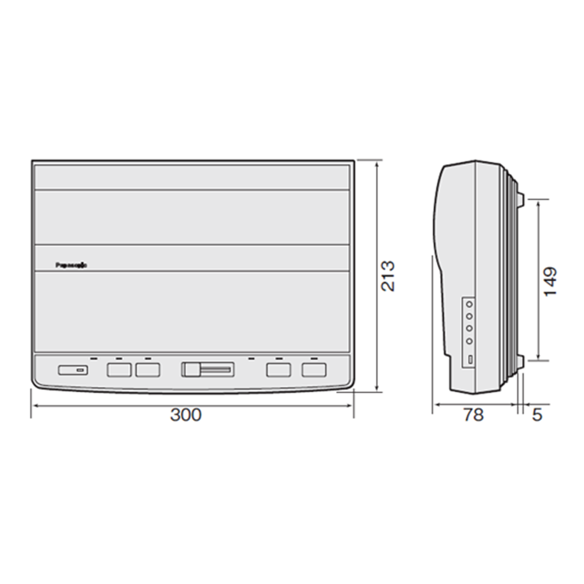 WA-250 パナソニック 呼び出しアンプ(ベーシックタイプ) WA-250