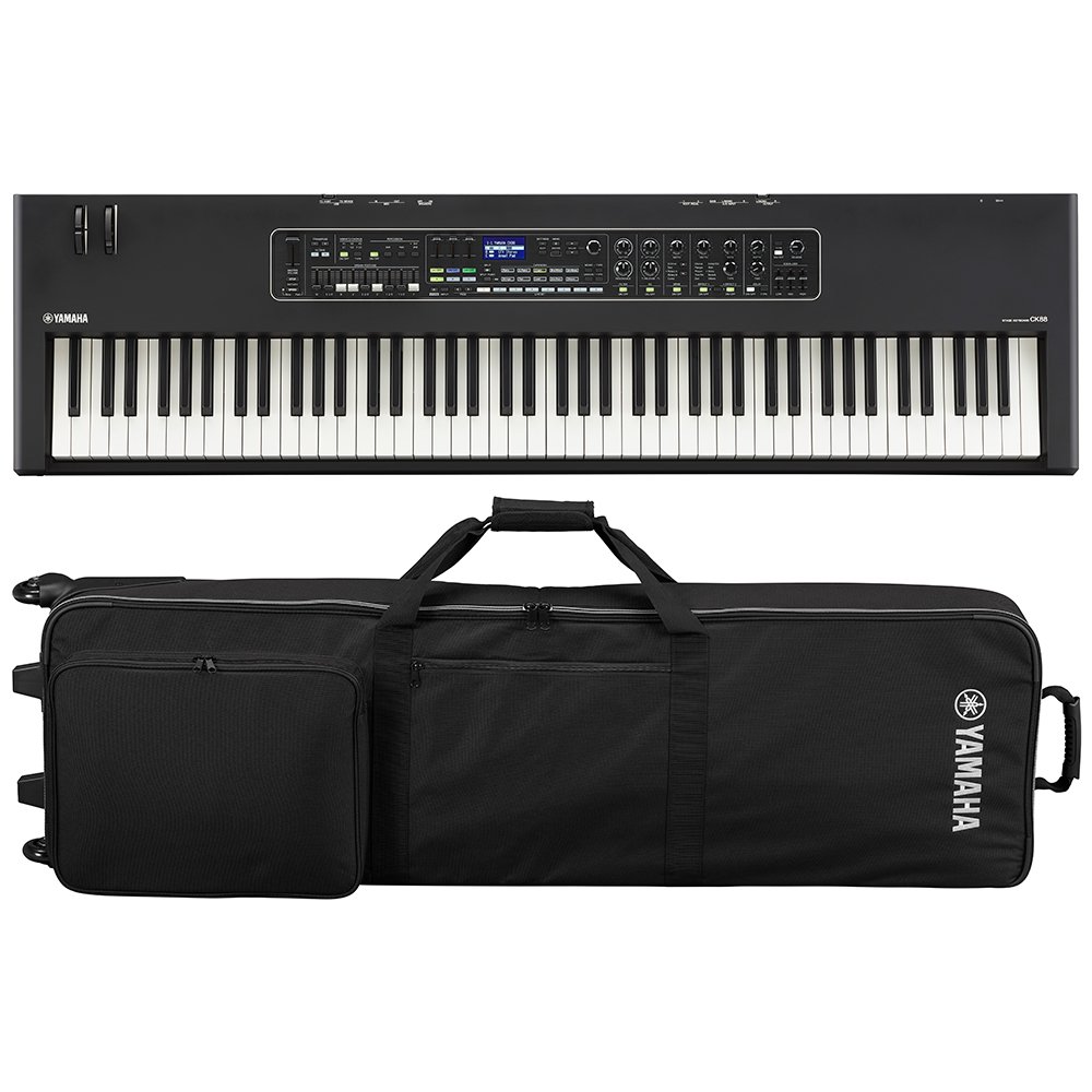 YAMAHA ヤマハ CK88 純正ケースセット ステージキーボード