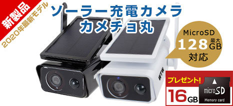 ソーラー防犯カメラ 亀ソーラーPRO2 WIFI 屋外 WTW-IPWS1123HB 【WTW