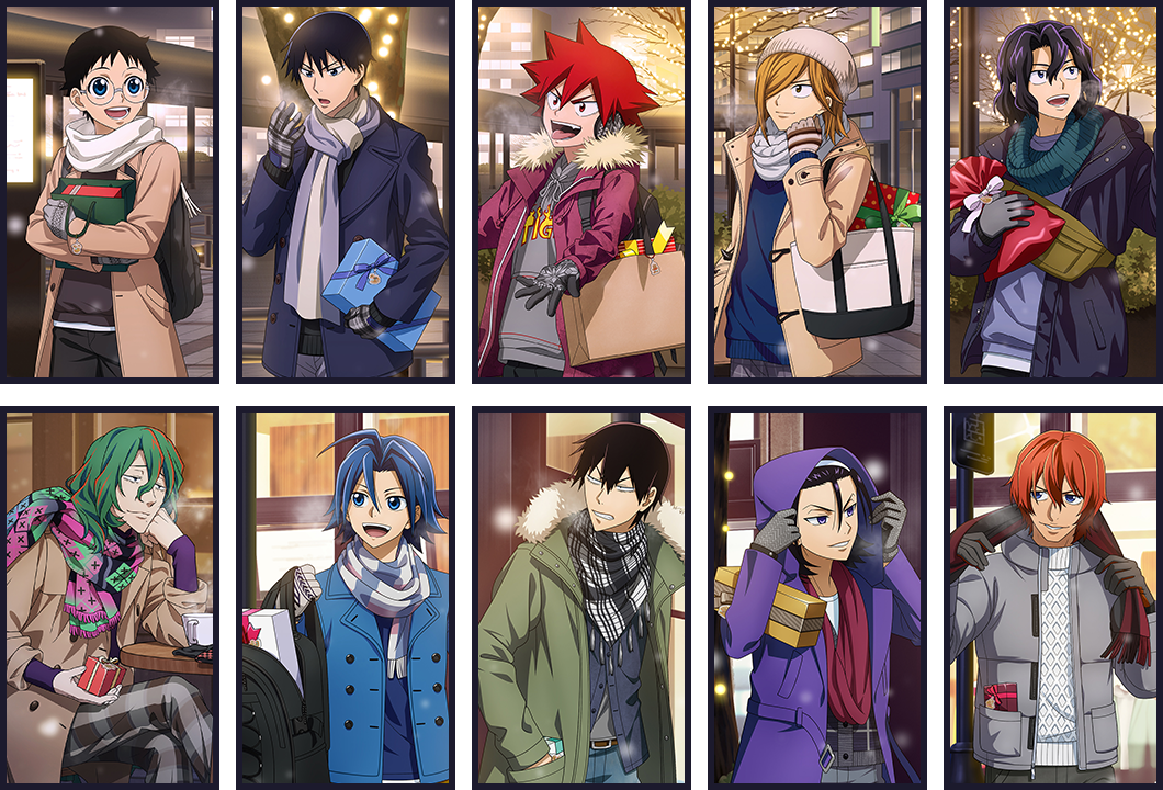 弱虫ペダル GLORY LINE】＜冬の帰り道＞ 描きおろしイラストグッズ販売