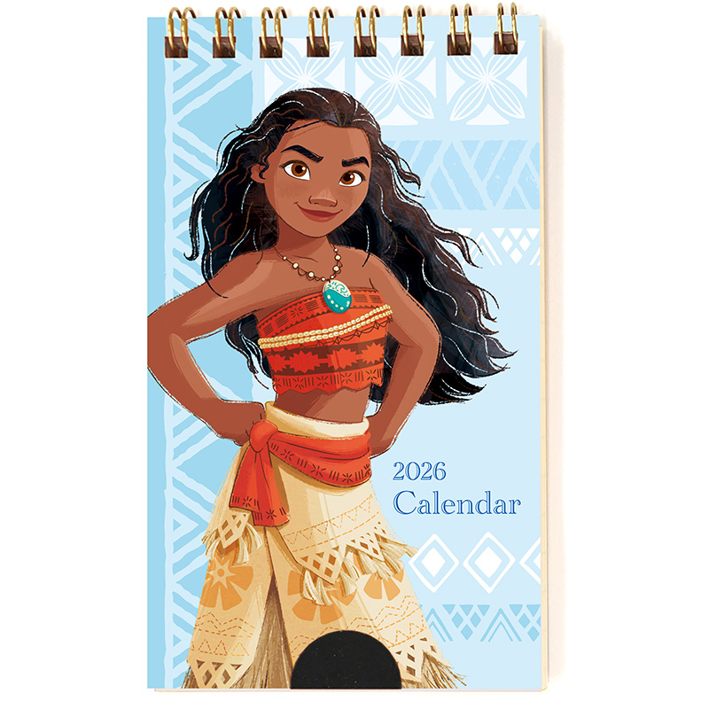 ディズニープリンセス／ポケットカレンダー（モアナ）（2026年版