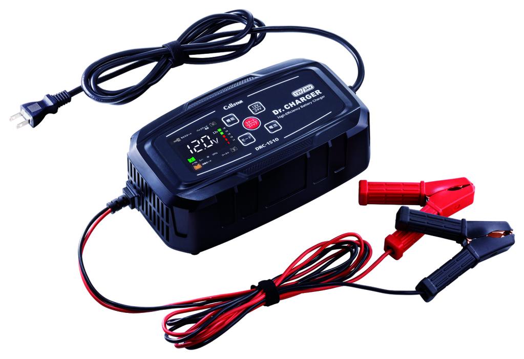 用途で選べるバッテリー充電器「Dr.CHARGER」シリーズが進化