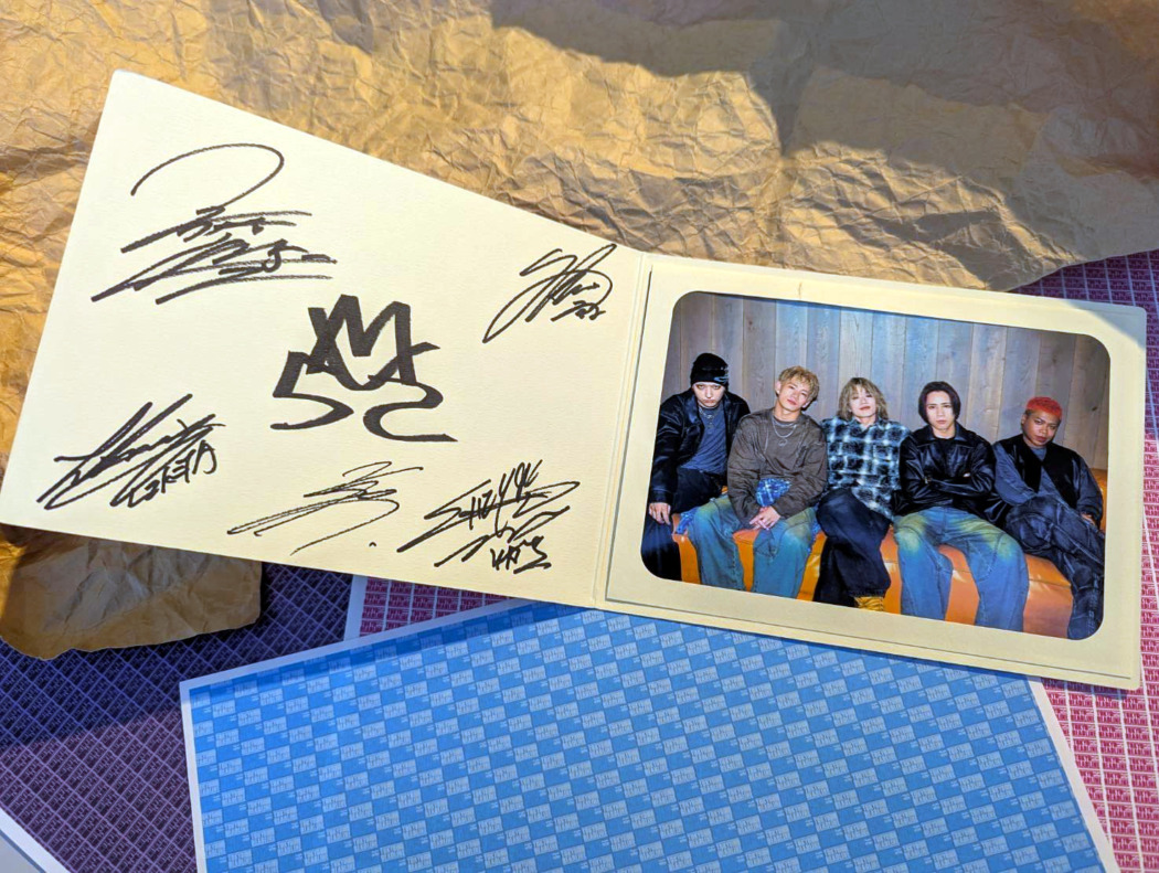 プレゼント】MA55IVE THE RAMPAGEの直筆サイン入りフォトカード1名様に