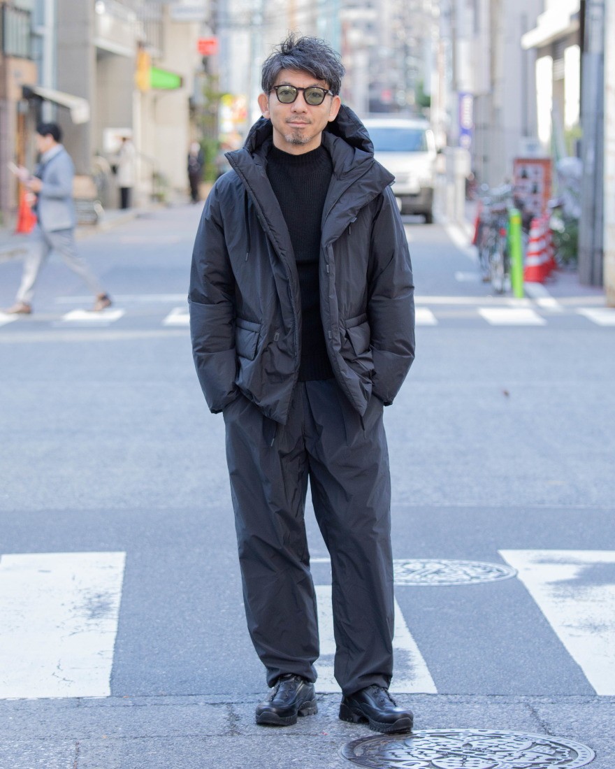 軽量フーデッドダウンジャケット【SOUVENIR HUNTER S/L evapod