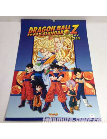 Dragon Ball Z Calendar 1996