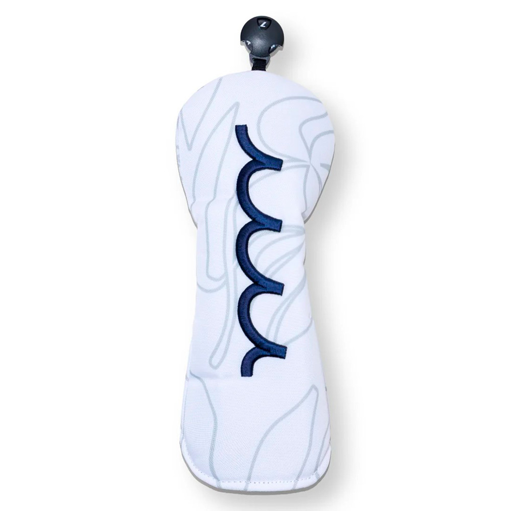 スタンドキャディバッグ＆ヘッドカバーセット（フローラル・ホワイト