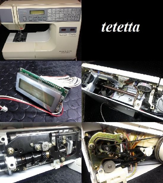 ジャノメ｜ミシン修理｜センサークラフト7300｜エラーで動かない