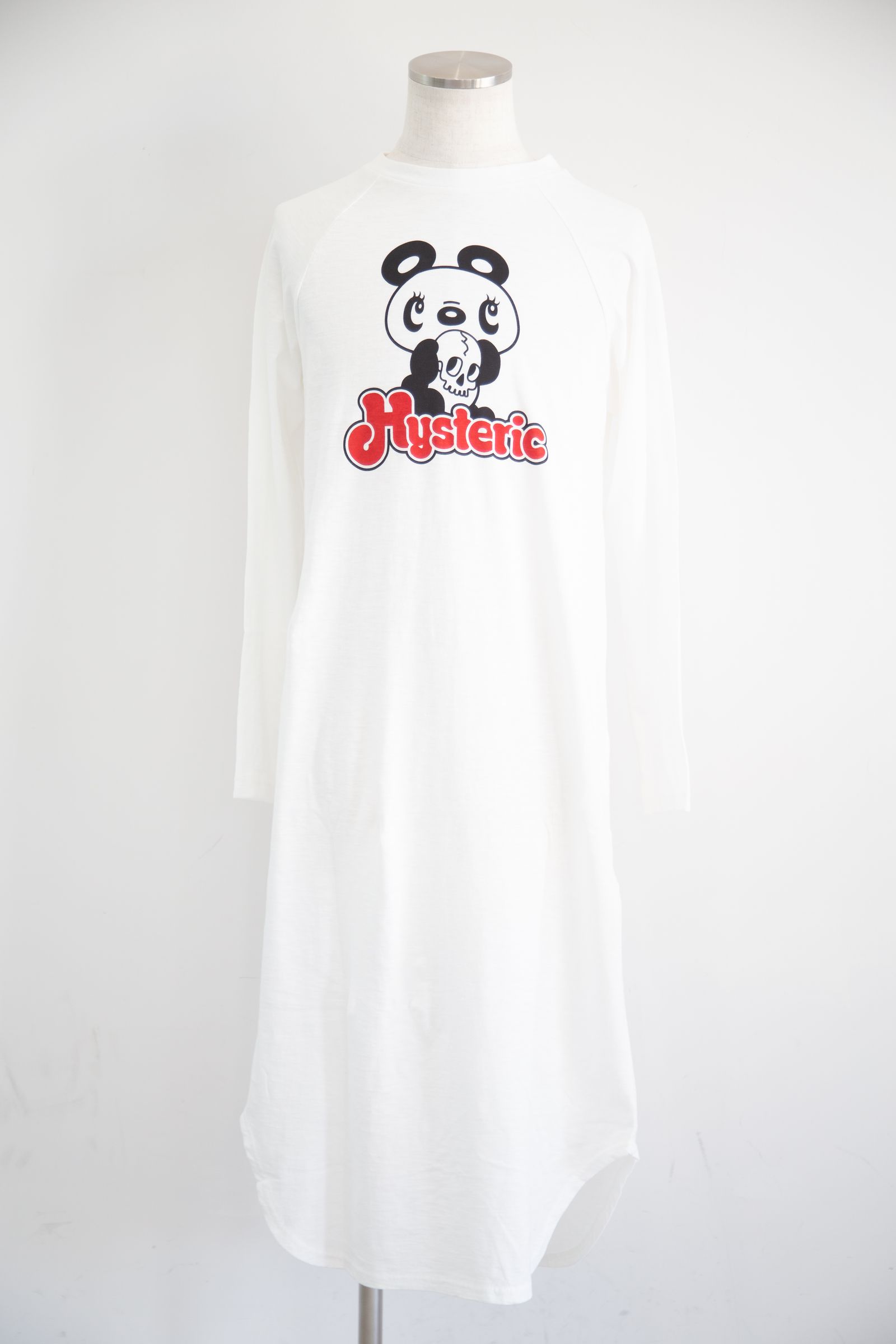 HYSTERIC GLAMOUR - ［ラスト1点］SKULL PANDA ワンピース / ホワイト