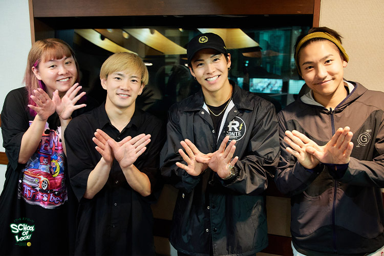 THE RAMPAGEのRIKU先生&浦川翔平先生が来校!!!みんなに届ける