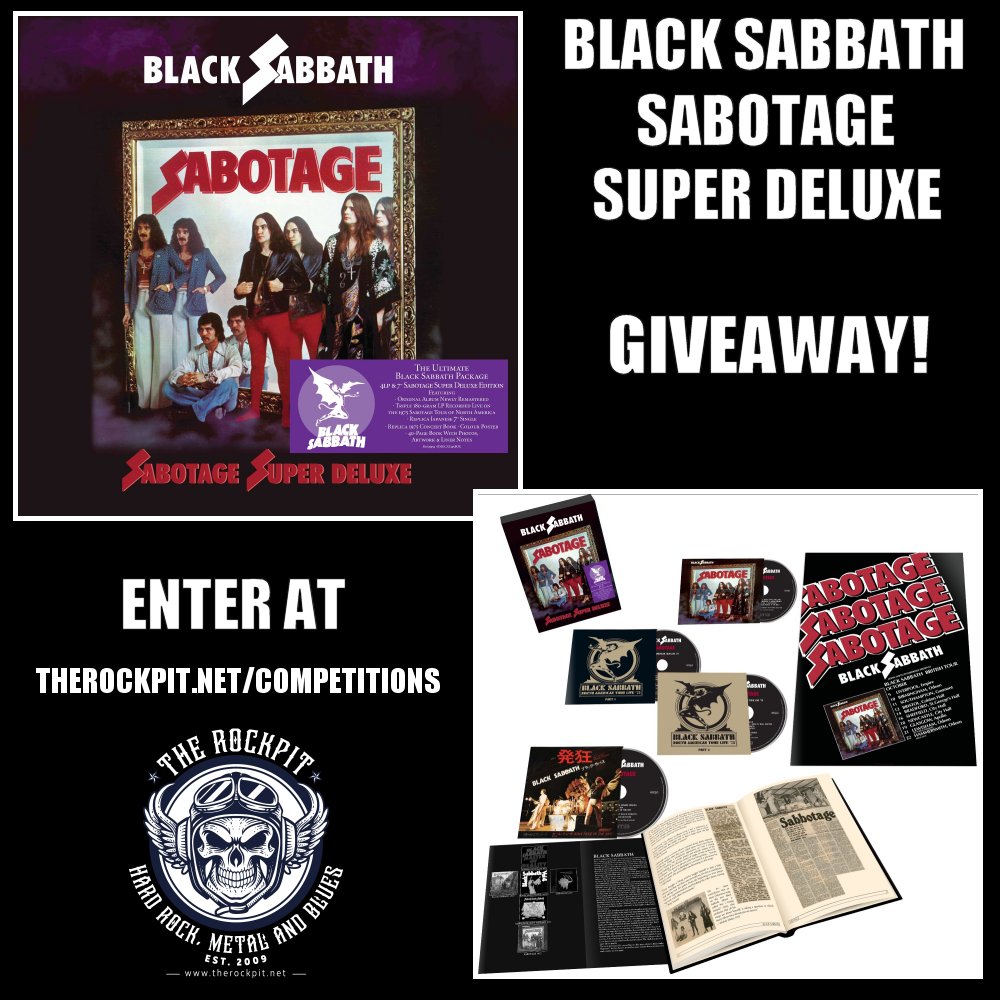 Black Sabbath Sabotage deluxe 4CD BOX・新品 Black Sabbath