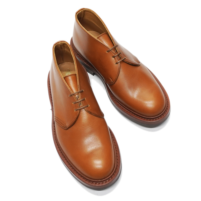 Tricker's（トリッカーズ）チャッカブーツ（ダイナイトソール）/GOLD