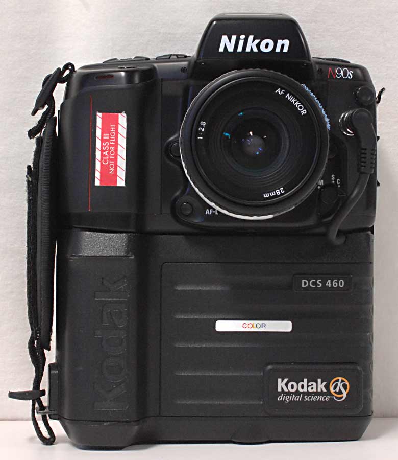 NASA modified Nikon N90S w/ Kodak DCS 460C digital back | Timm