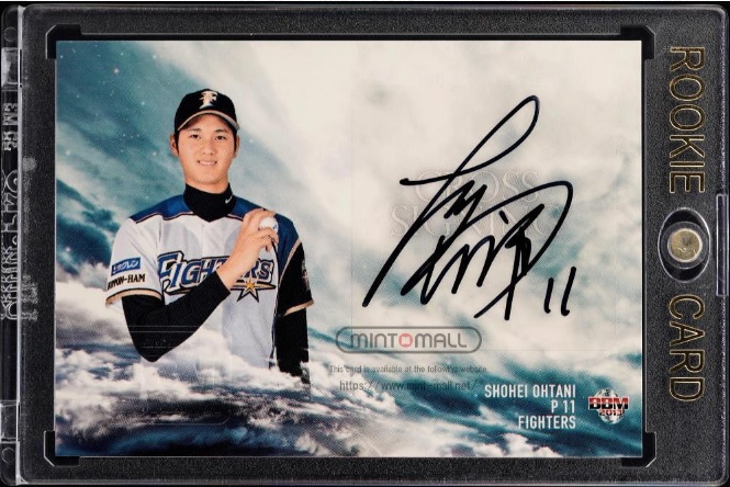 1200万円！ 大谷のBBMルーキーサインカードが「MINT Seller's VAULT