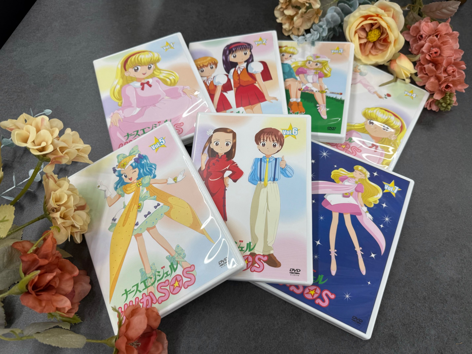 レトロアニメ好き必見！！ナースエンジェルりりかSOS DVD7巻セット新