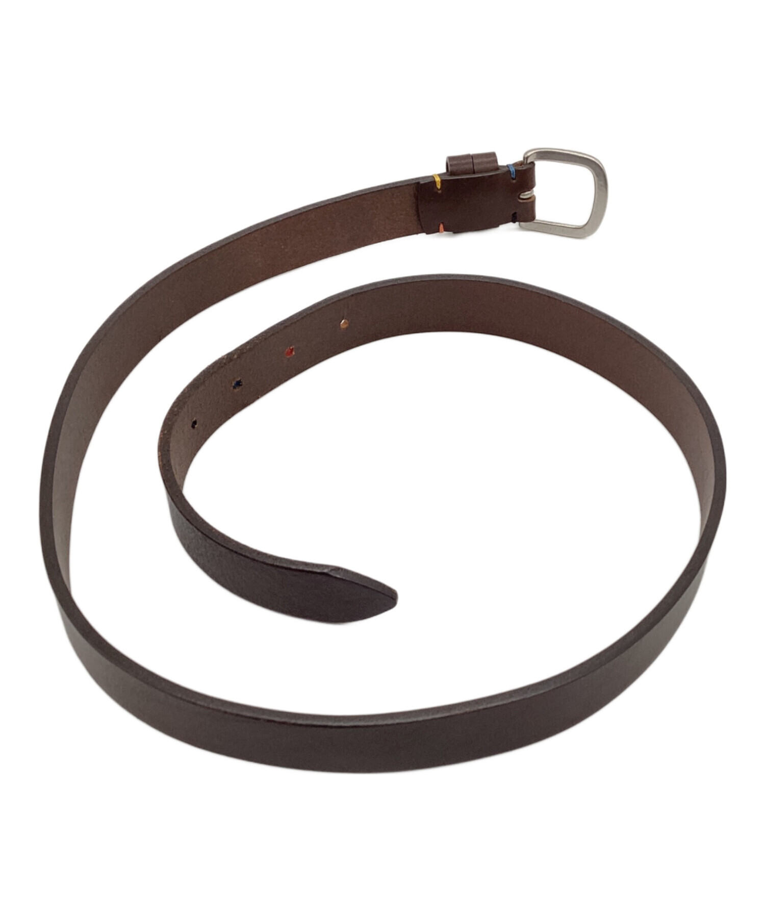 中古・古着通販】PAUL SMITH (ポールスミス) レザーベルト ブラウン