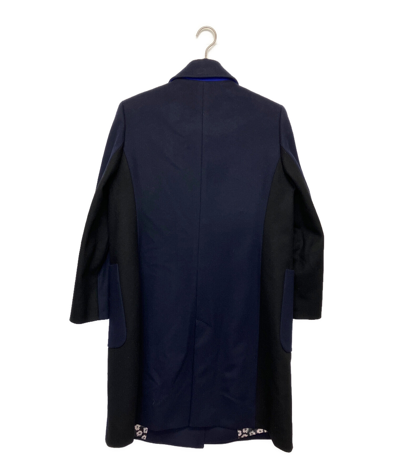 中古・古着通販】PAUL SMITH (ポールスミス) ウールコート ネイビー