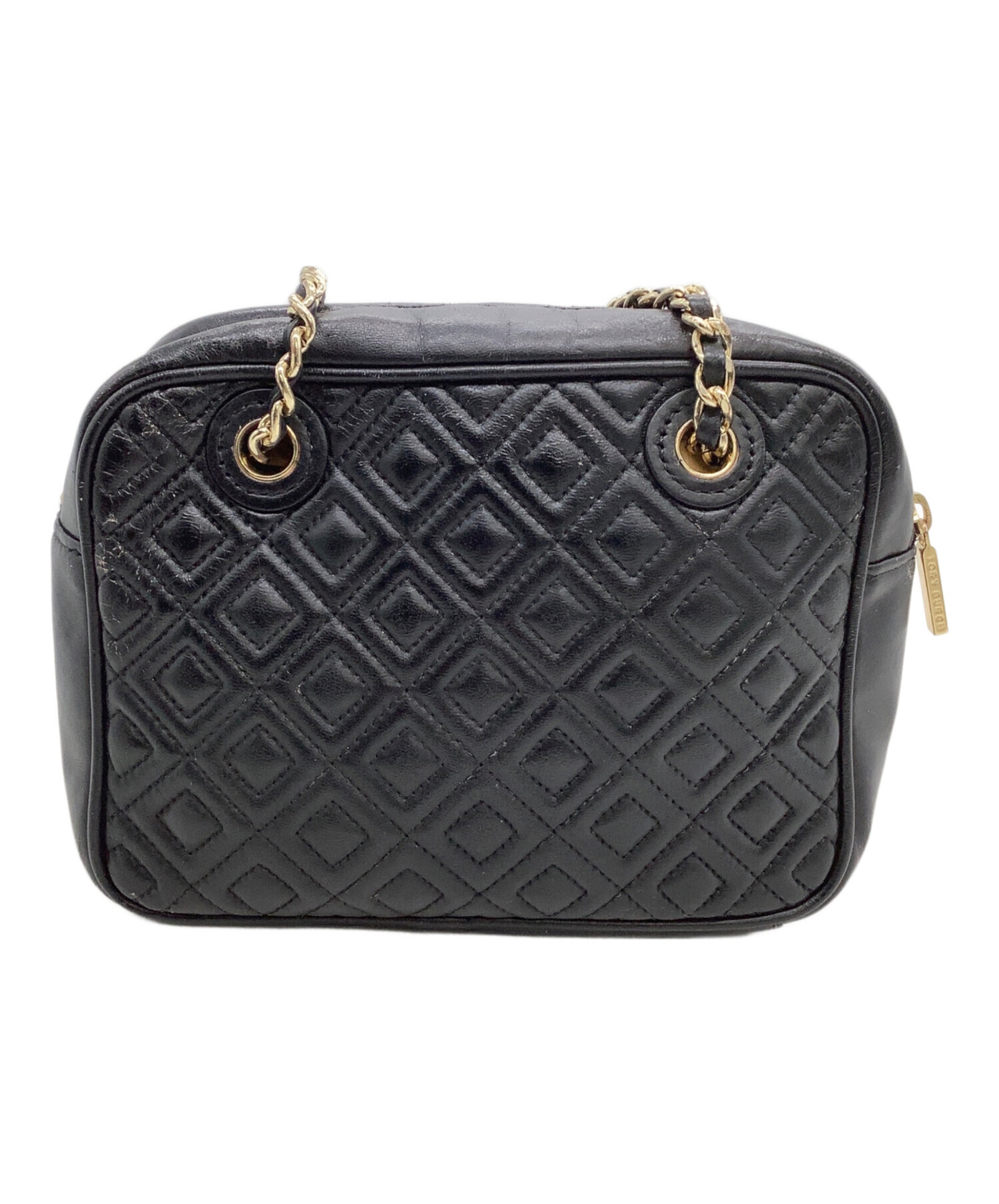 TORY BURCH トリーバーチ ショルダーバッグ チェーン レザー ブラック