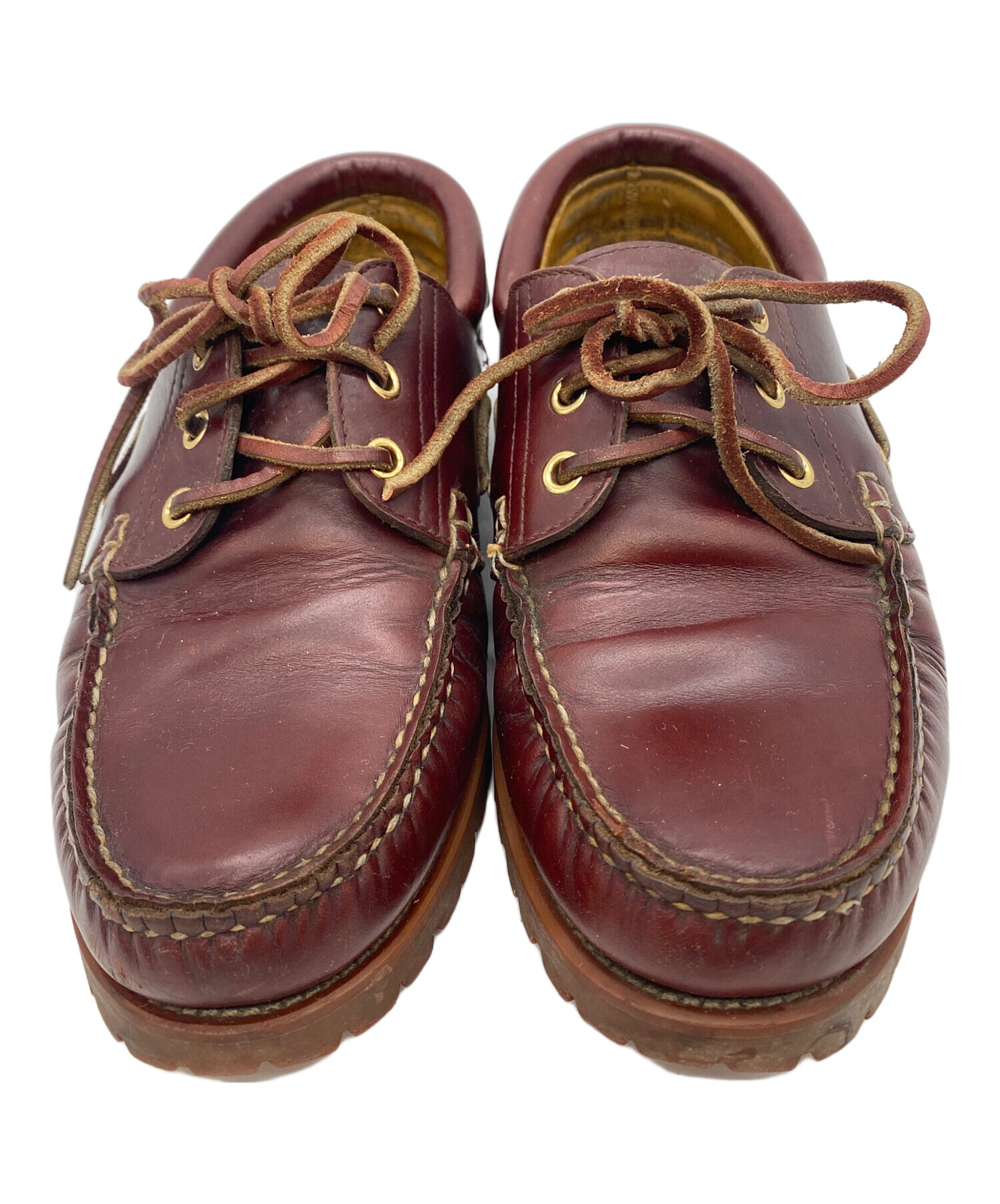 中古・古着通販】REGAL (リーガル) デッキシューズ ダークブラウン