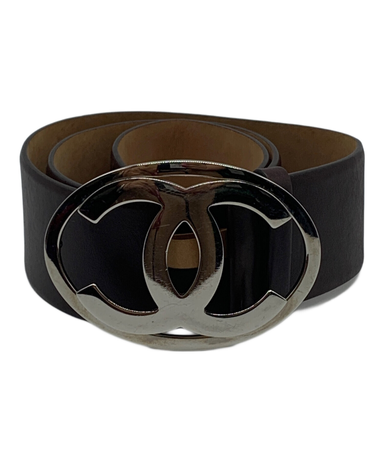 中古・古着通販】CHANEL (シャネル) ココマークロゴバックルベルト