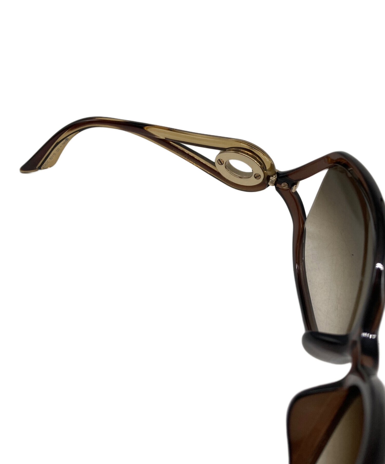 中古・古着通販】Dior (ディオール) サングラス ブラウン｜ブランド