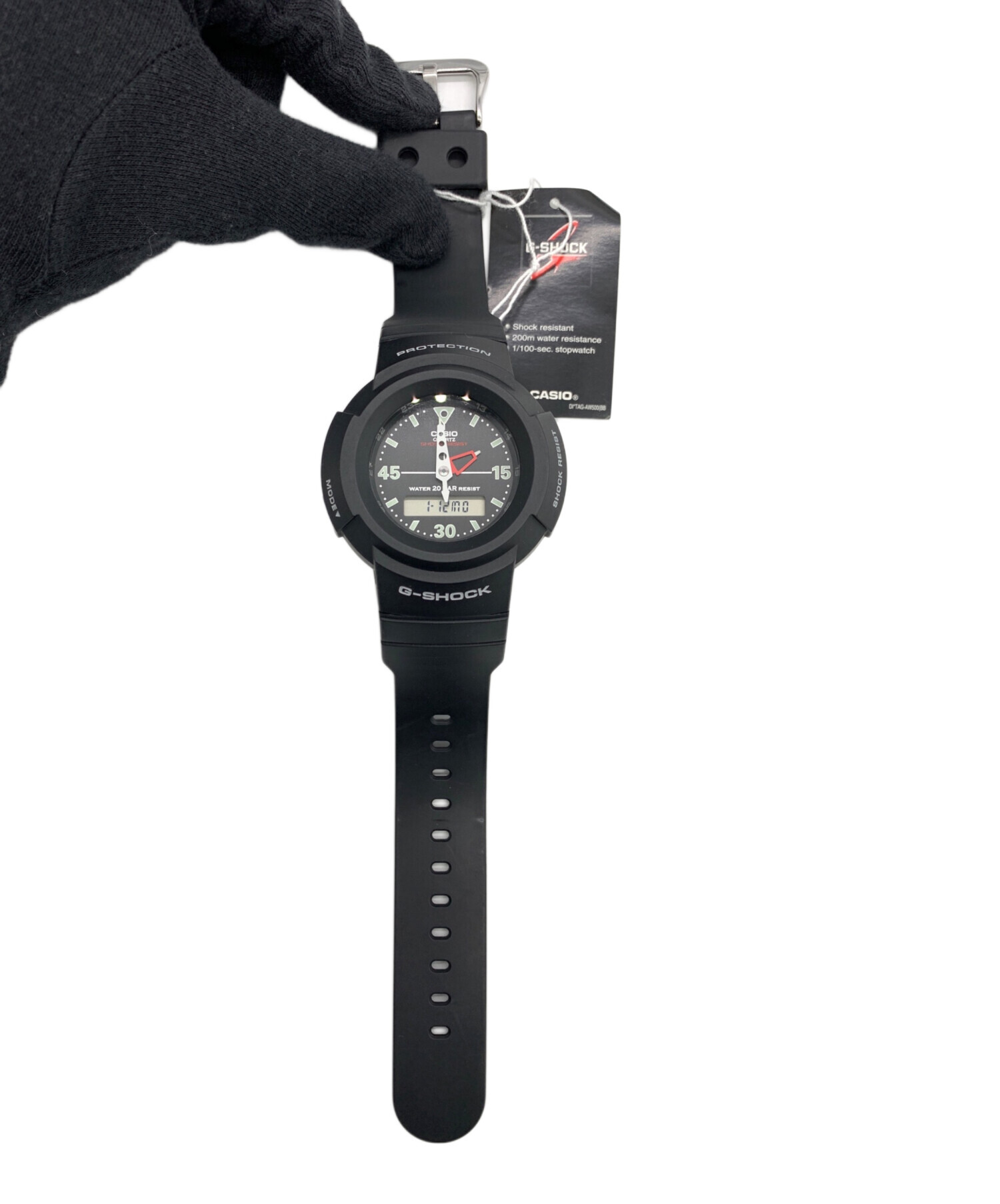 中古・古着通販】CASIO (カシオ) AW-500 SERIES / 腕時計 ブラック