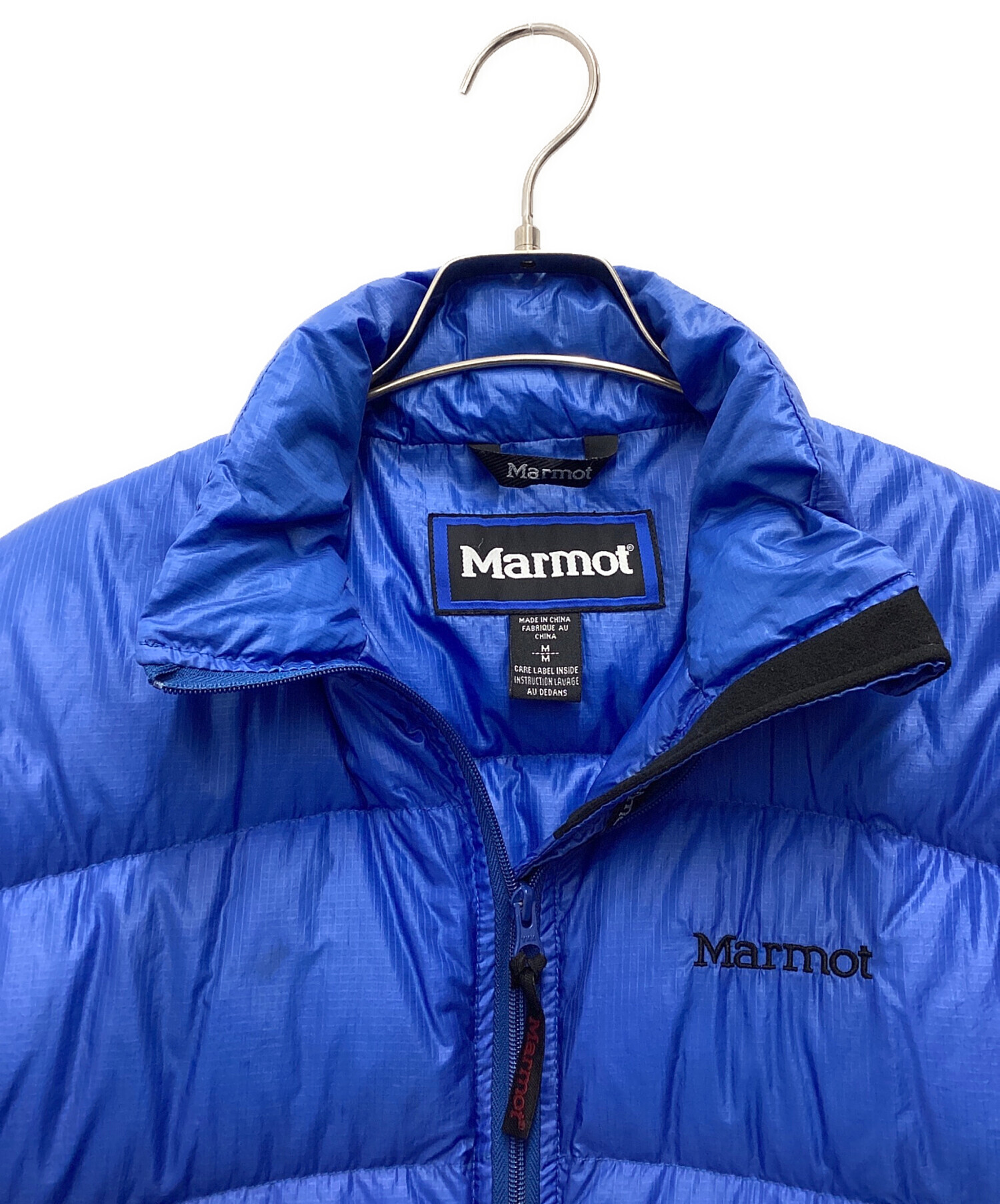 中古・古着通販】Marmot (マーモット) ダウンジャケット M-3 ブルー