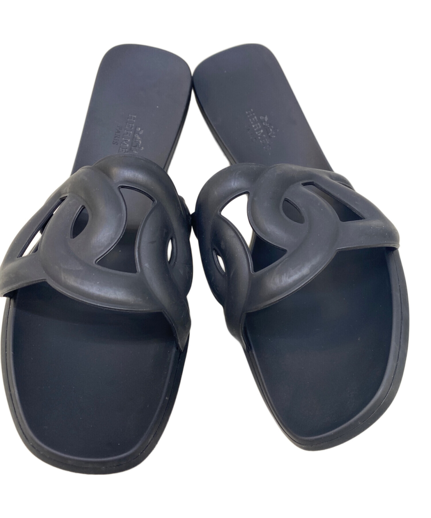 中古・古着通販】HERMES (エルメス) ラバーサンダル シェーヌダンクル