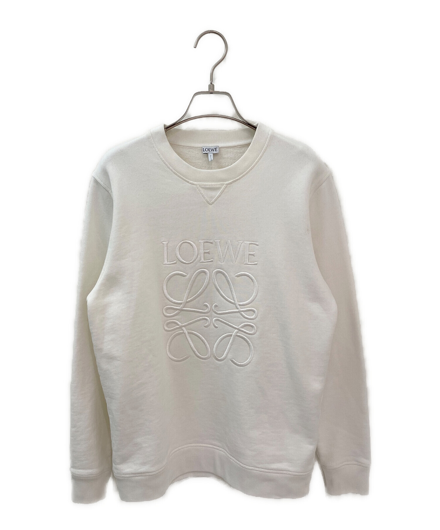 中古・古着通販】LOEWE (ロエベ) アナグラムスウェット オフホワイト
