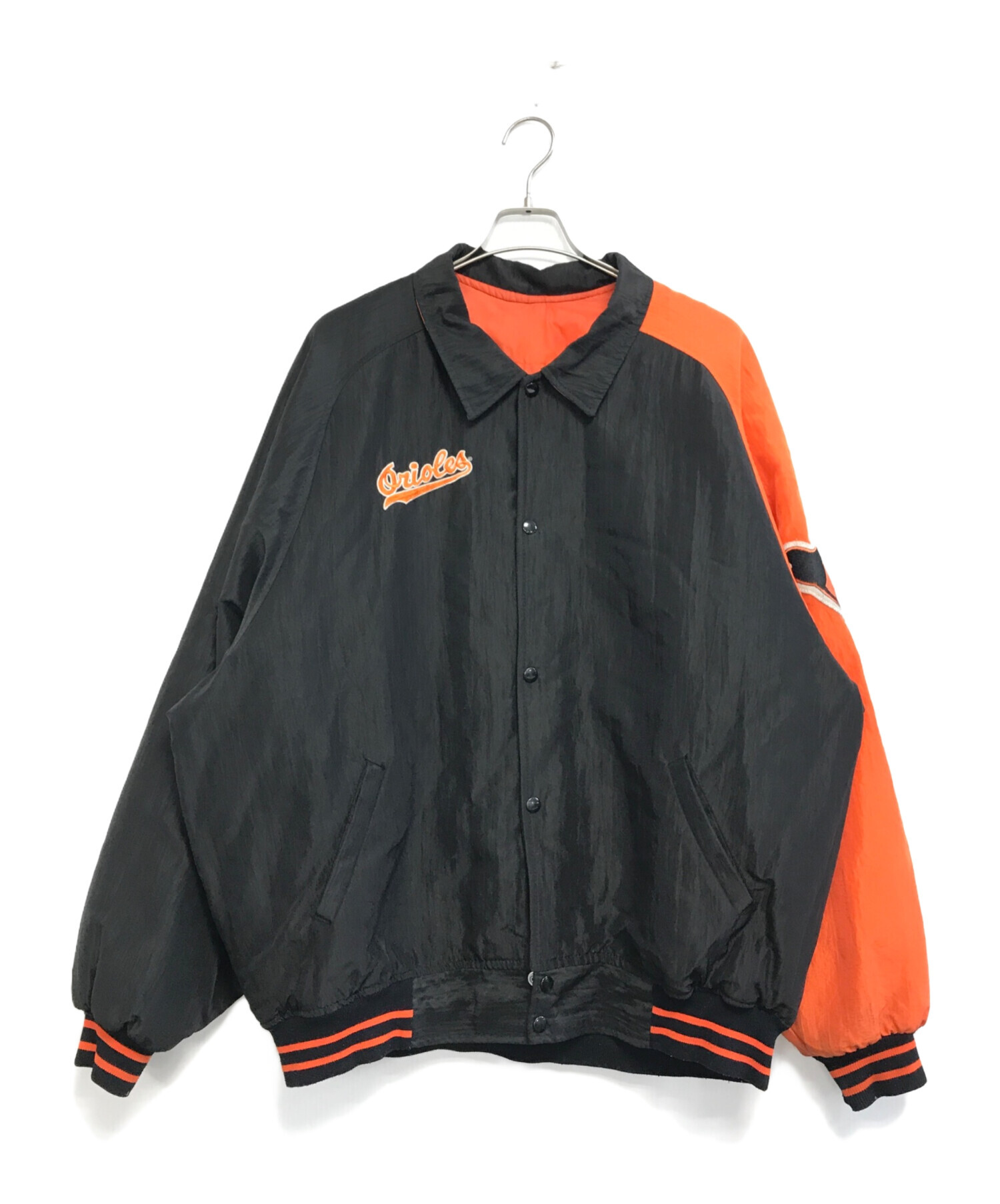 中古・古着通販】STARTER (スターター) スタジャン オレンジ サイズ