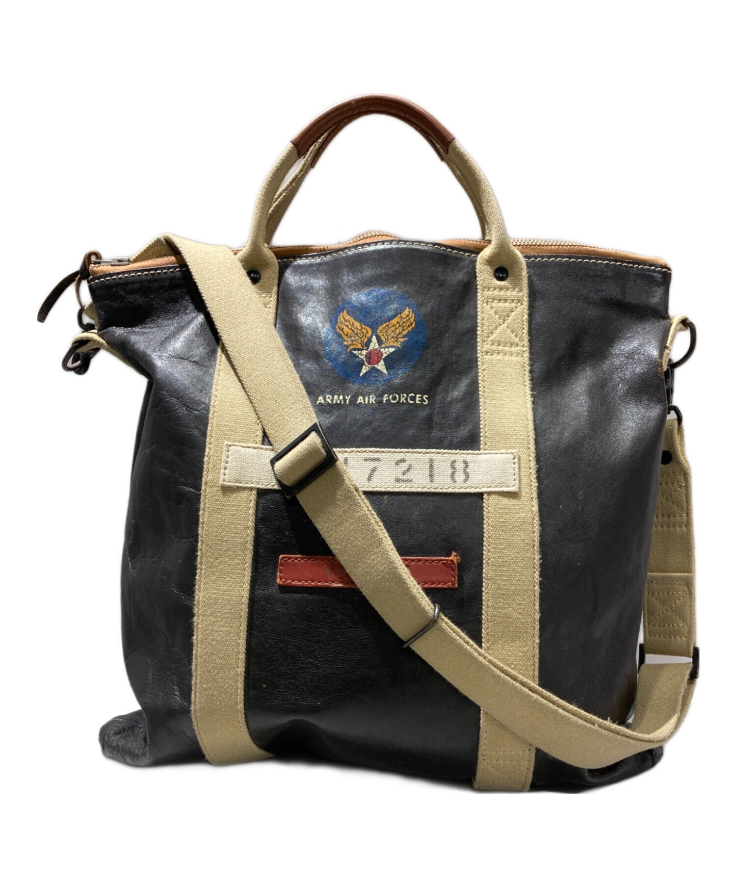 中古・古着通販】TOYS MCCOY (トイズマッコイ) レザーヘルメットバッグ