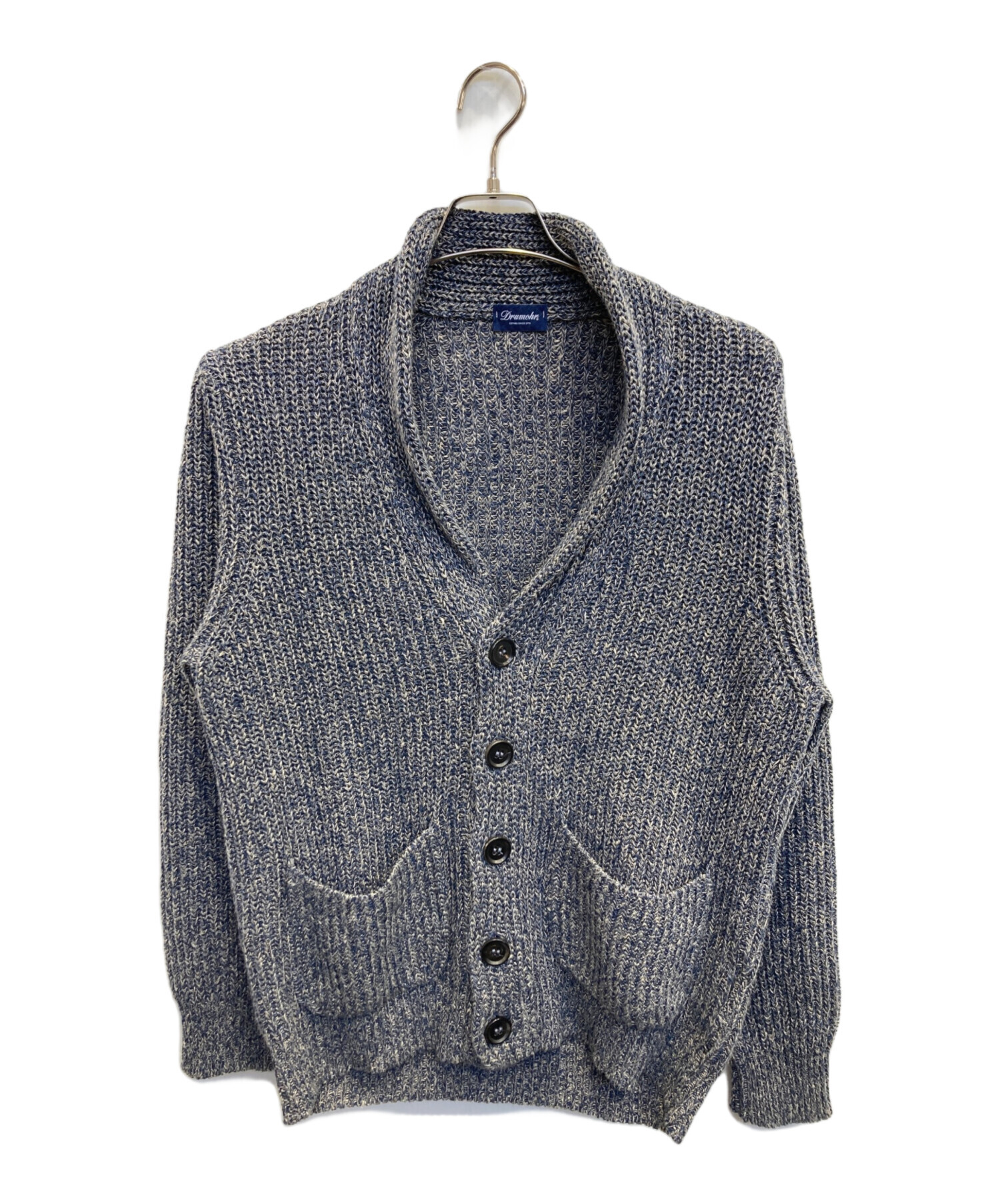 中古・古着通販】Drumohr (ドルモア) リネン混ショールカラー