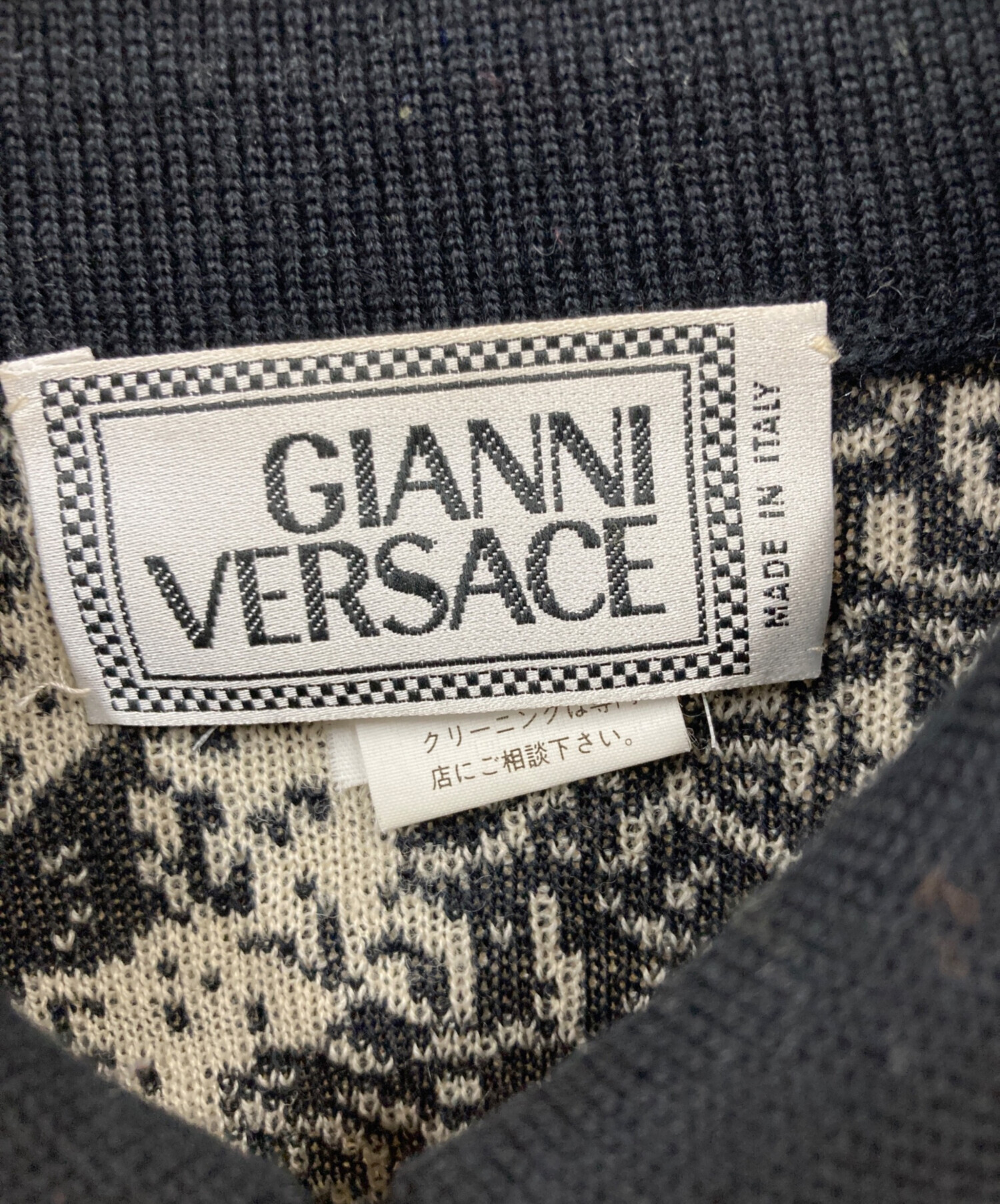 中古・古着通販】GIANNI VERSACE (ジャンニ・ヴェルサーチ) ニット