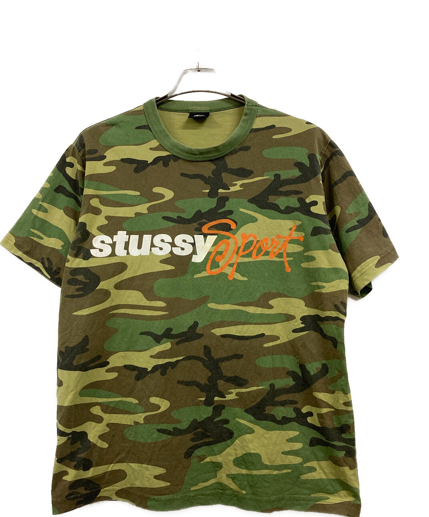 中古・古着通販】stussy (ステューシー) stussy sports 迷彩T オリーブ