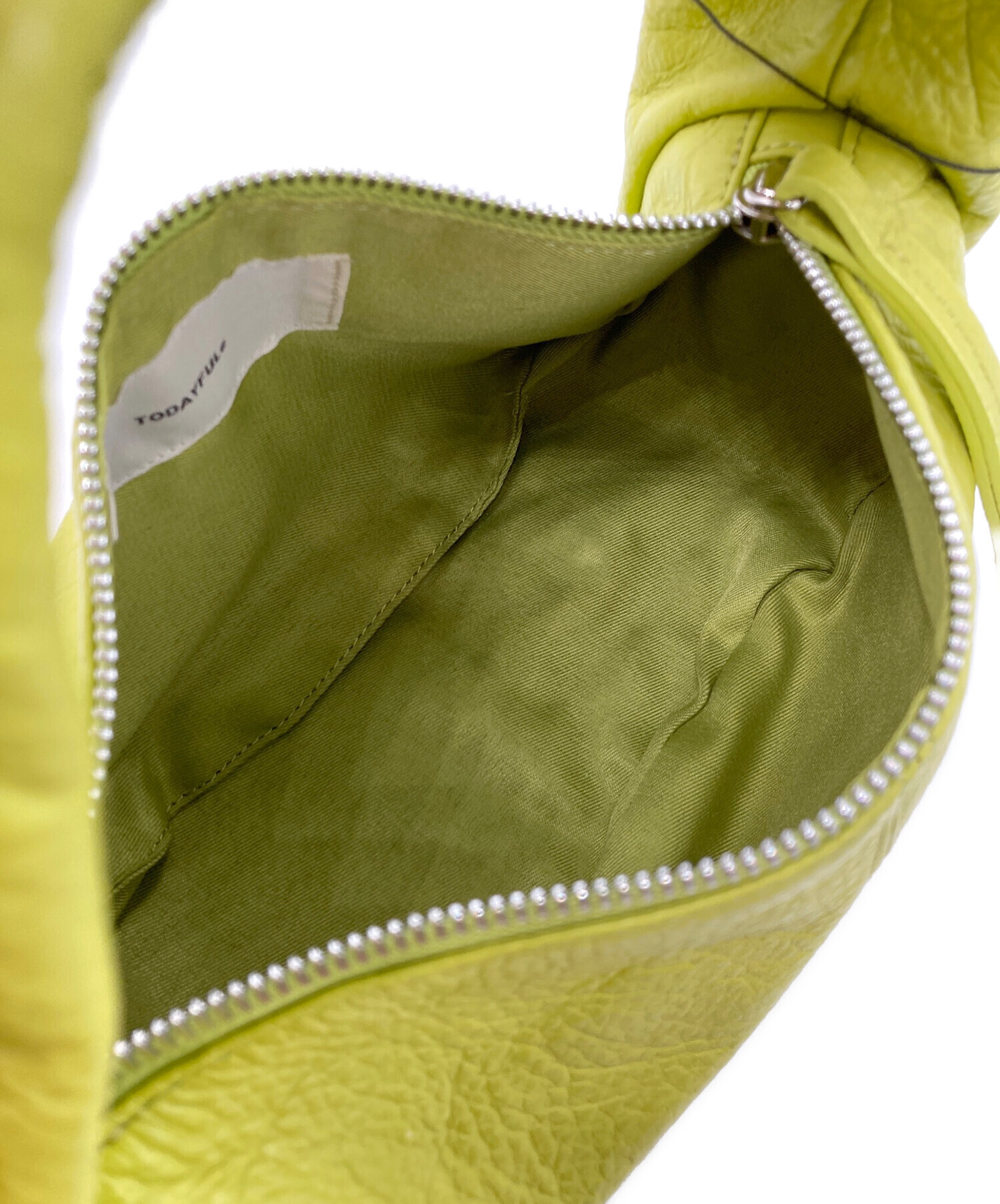 中古・古着通販】TODAYFUL (トゥデイフル) Leather Wrap Bag ライム