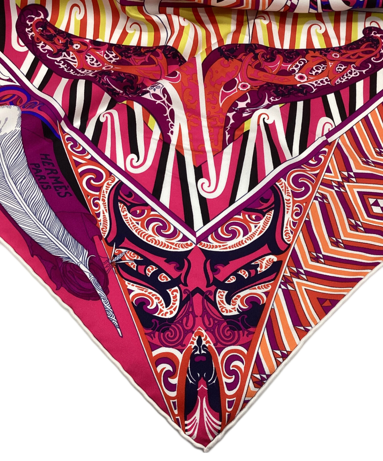 中古・古着通販】HERMES (エルメス) シルクスカーフ マルチカラー