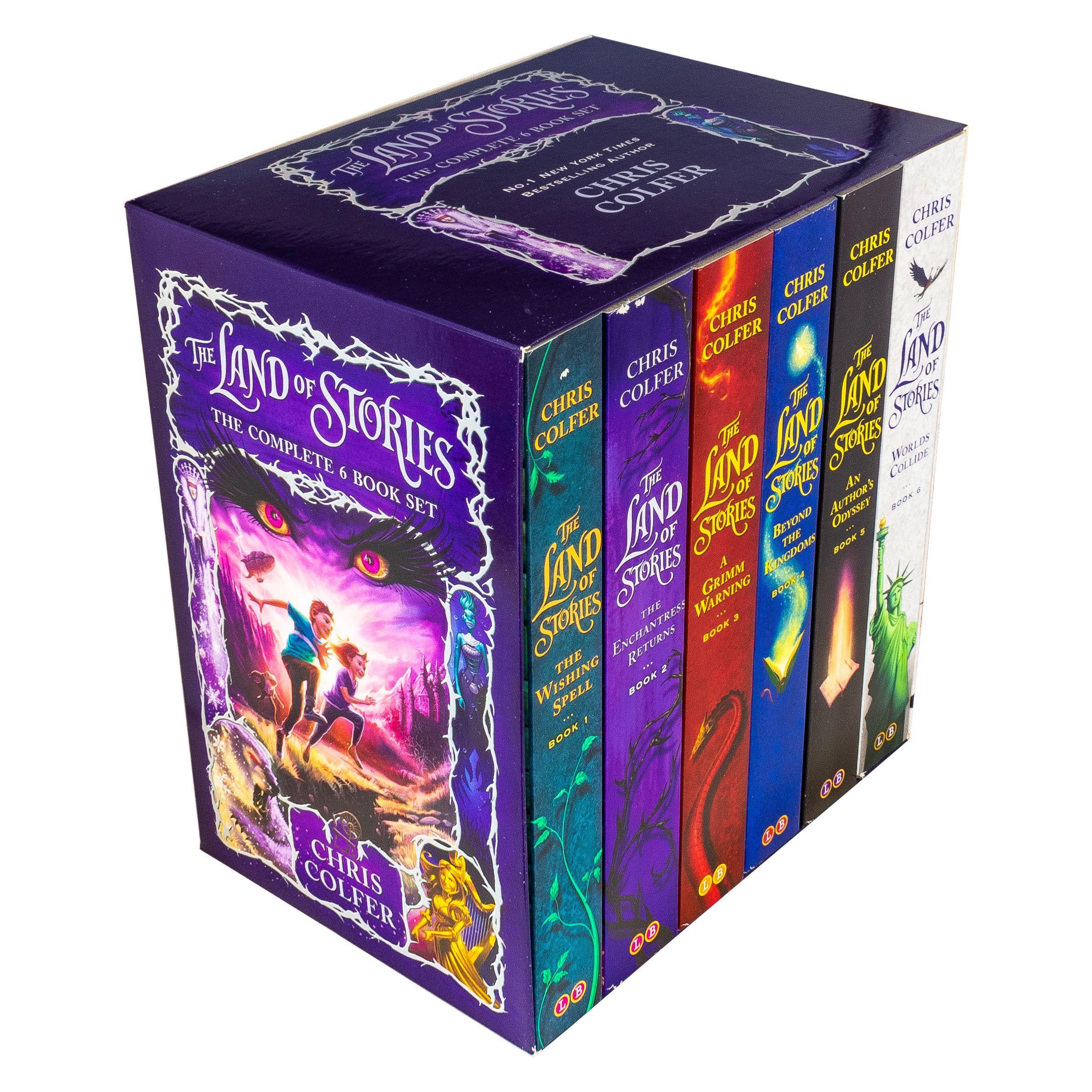 Land Of Stories Chirs Colfer Collection 6 Books Box Set