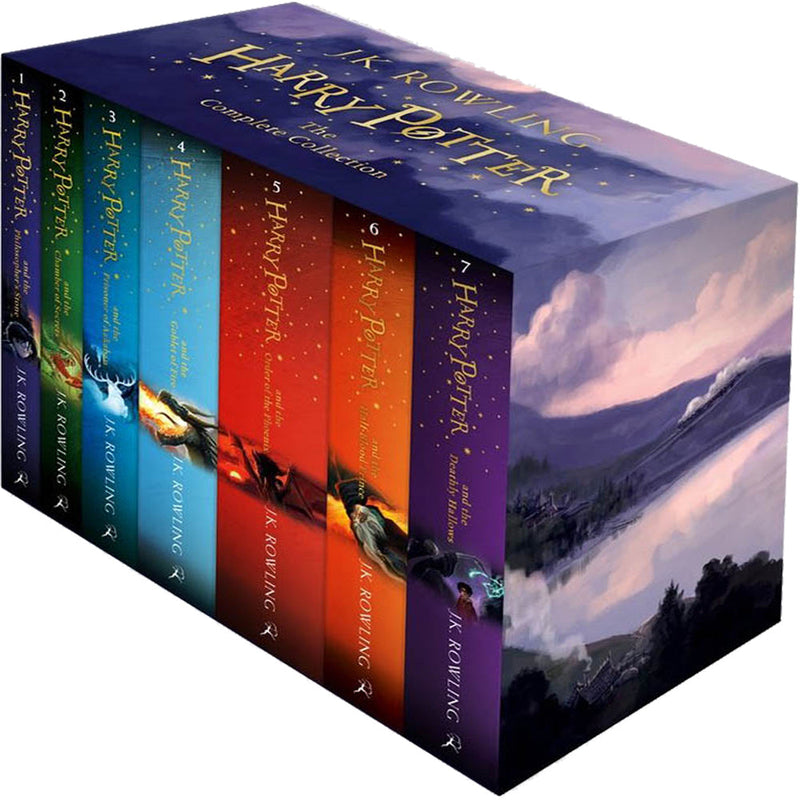 The Complete Harry Potter 7 Books Boxed Set (jk rowling books)