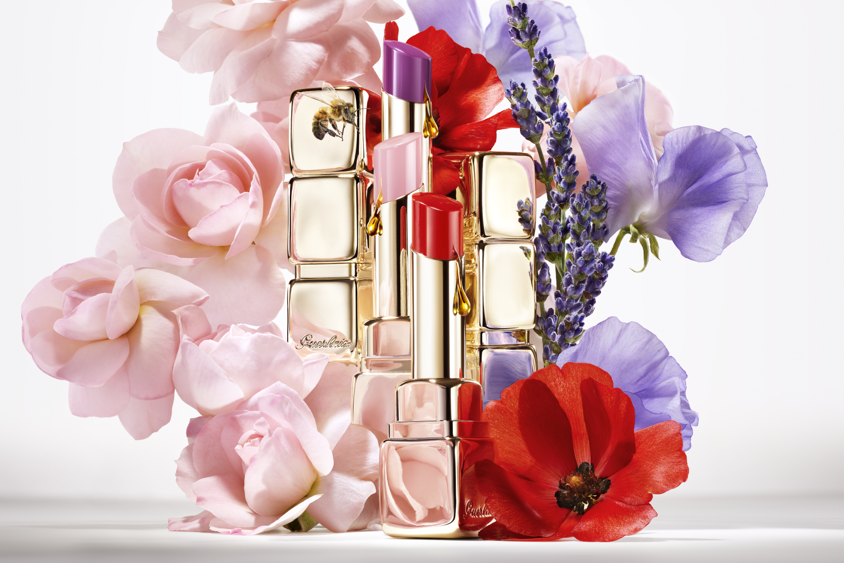 ゲランから、フレンチハニーの恵みを凝縮した、とろける艶蜜仕上げの