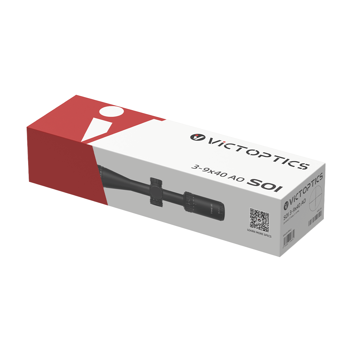 VictOptics SOI 3-9x40 AO Rifle Scope (SKU:VIOC-05)