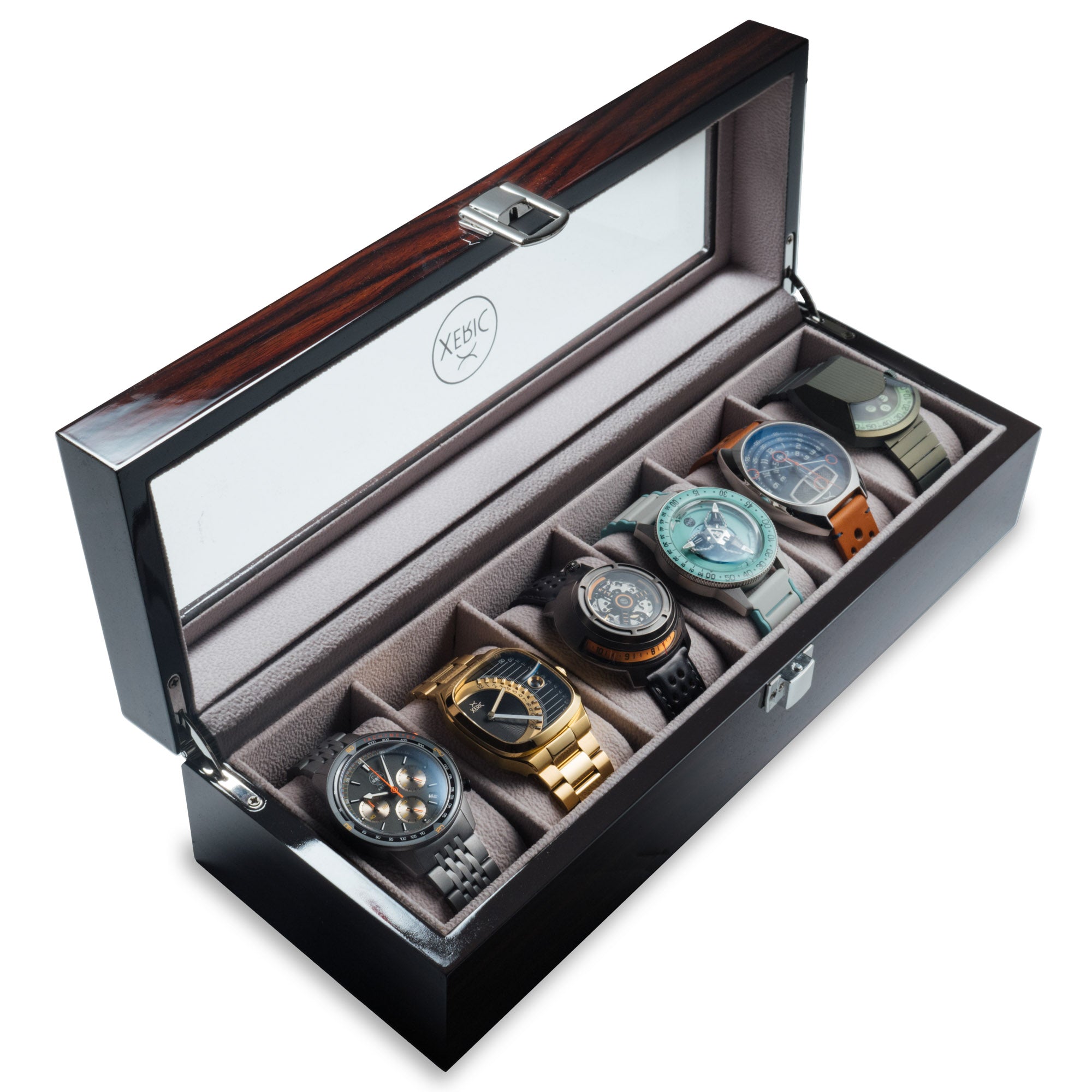 Xeric Six Watch Wood Collectors Display Case/Box | Xeric Watches