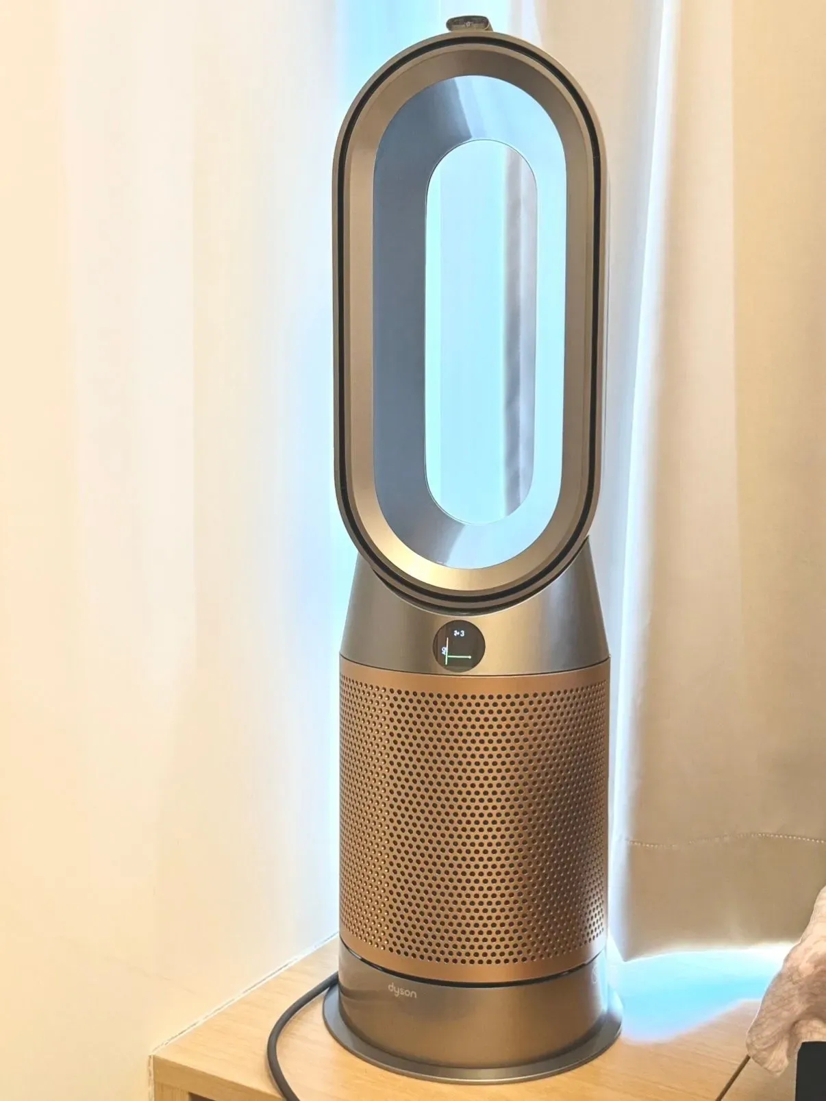 Dyson HP09 Hot+Cool Formaldehyde Purifier Nickel / Gold | YOHO