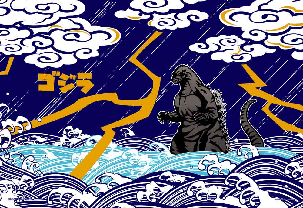 Japanese style ゴジラ / ジグソーパズルやのまん通信販売