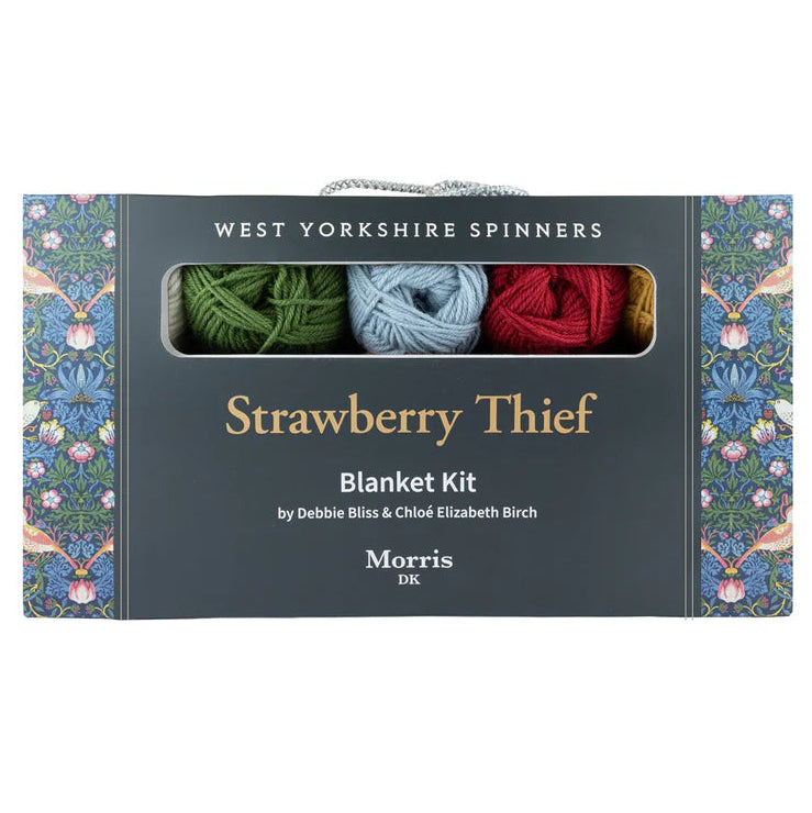 Strawberry Thief Blanket Kit by Debbie Bliss & Chloé Elizabeth