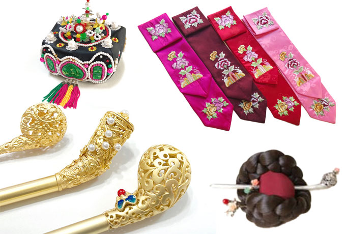 韓国四角漆螺鈿お盆 食器・螺鈿・漆器 夢市場本店【韓国チマチョゴリと