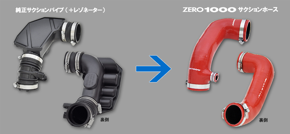 ZERO-1000/商品詳細 ZC33S 強化ｻｸｼｮﾝﾎｰｽ 【ｳｪﾌﾞｼｮｯﾌﾟ限定ｲｴﾛｰ】
