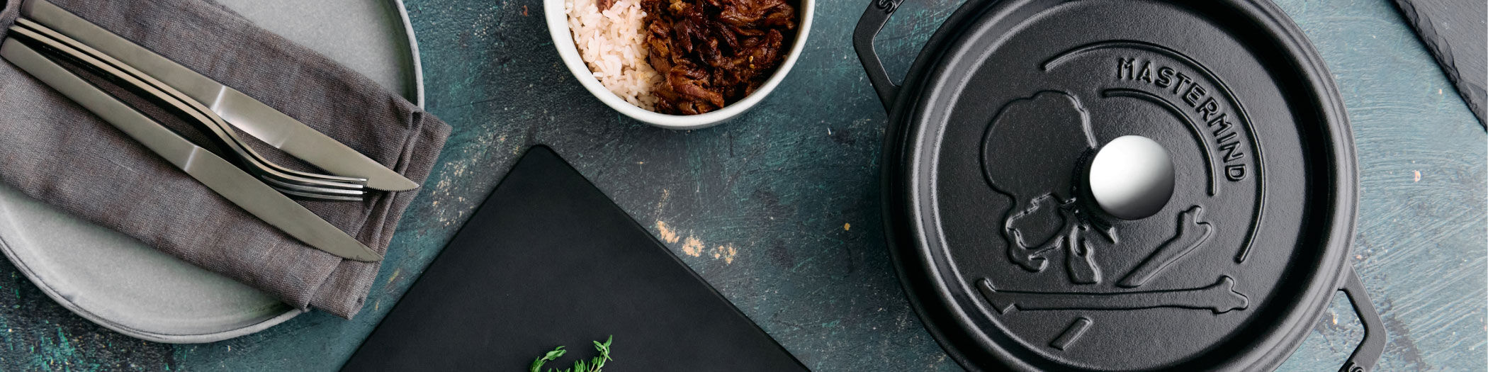 MASTERMIND×STAUB コラボレーションココット| 鋳物ホーロー鍋