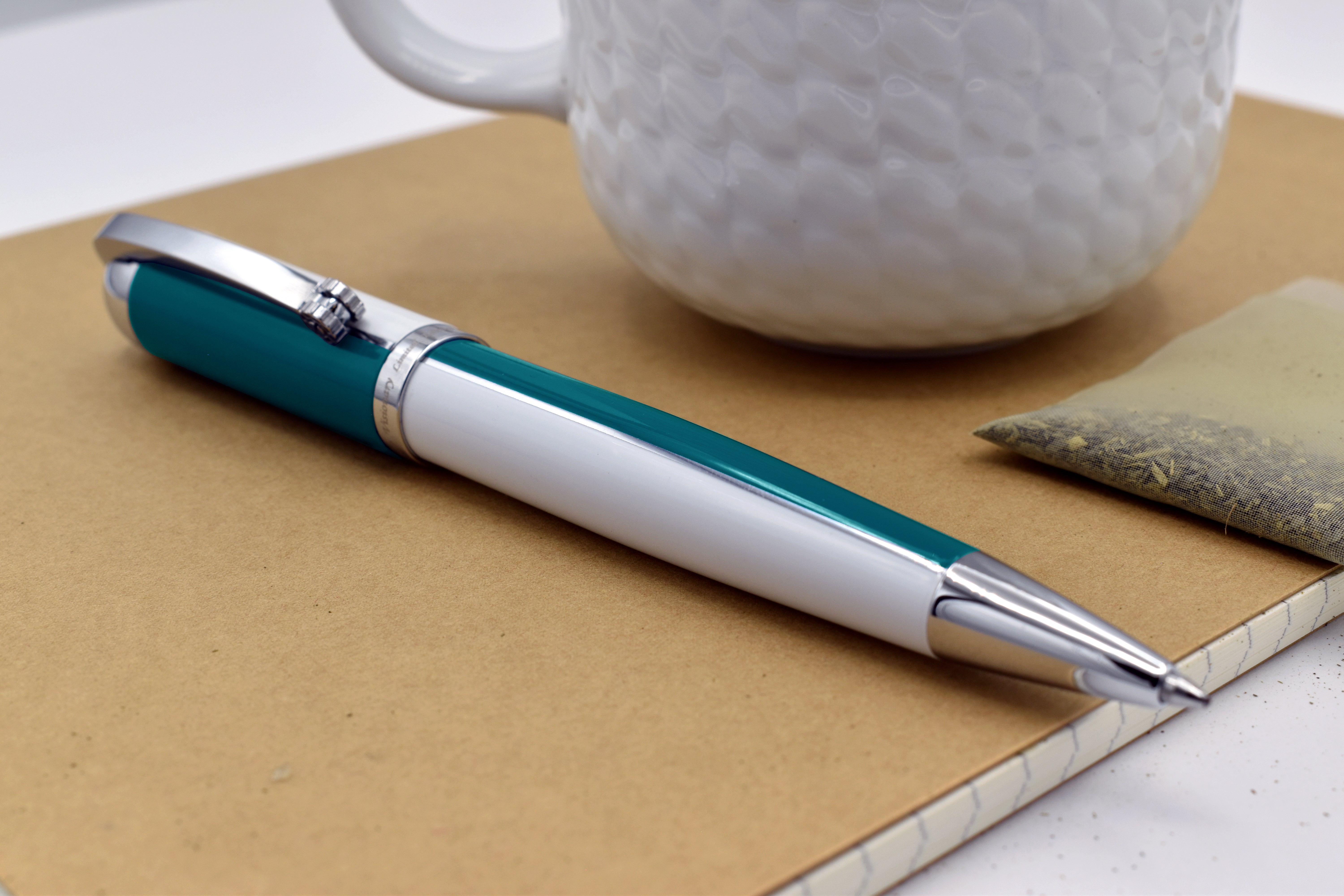 Xezo | Visionary Teal Green/White B | Xezo Visionary® Brass